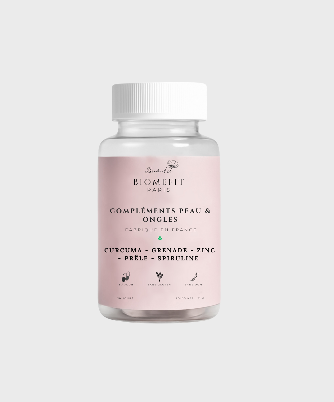 Compléments peau & ongles BiomeFit