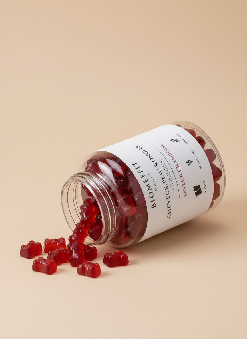 Gummies Cheveux, Peau et Ongles BiomeFit – Image 3